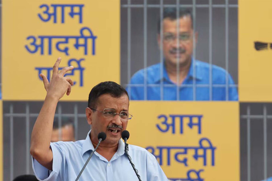 Indian opposition leader Kejriwal gets interim bail in graft case but stays in jail