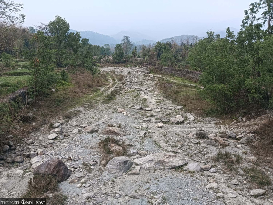 Water crisis deepens in Jhapa’s Chure section