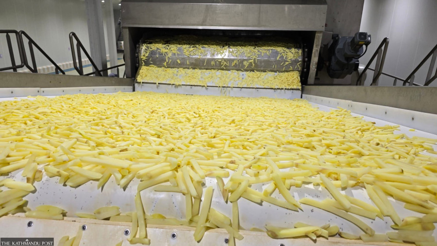 Nepali-made French fries begin exports to the US