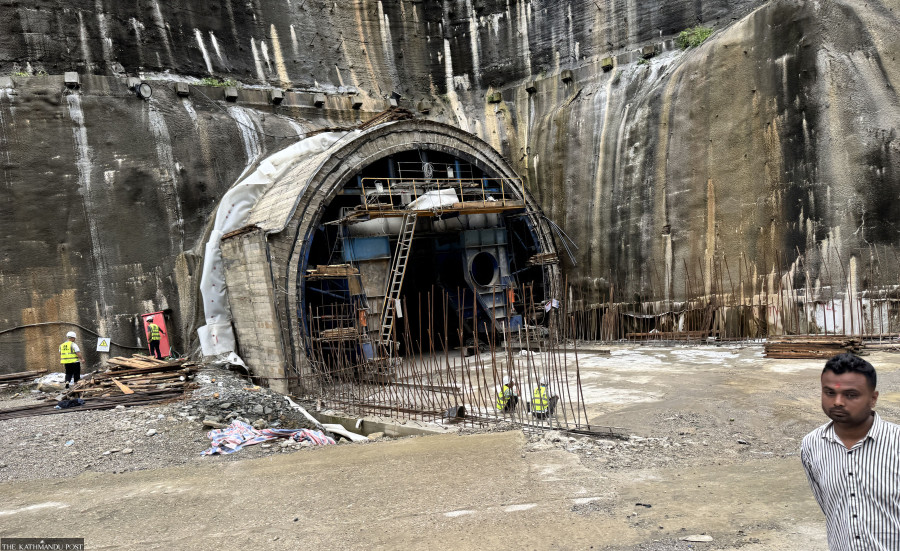Siddhartha Highway’s Siddhababa Tunnel work moving at snail’s pace
