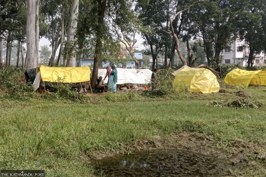 Families displaced by Shuklaphanta park decades ago resume protest