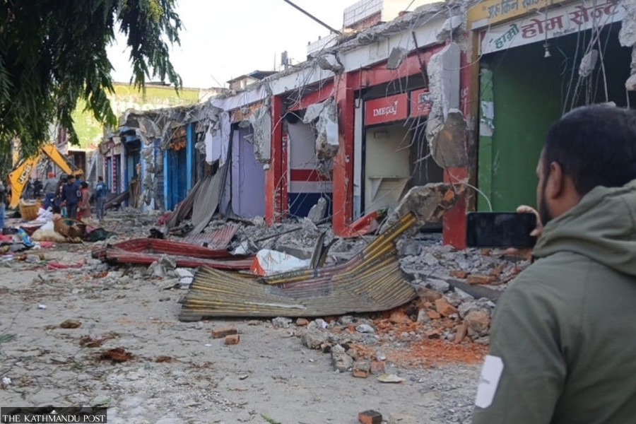 Longstanding road encroachment issue in Hetauda resolved