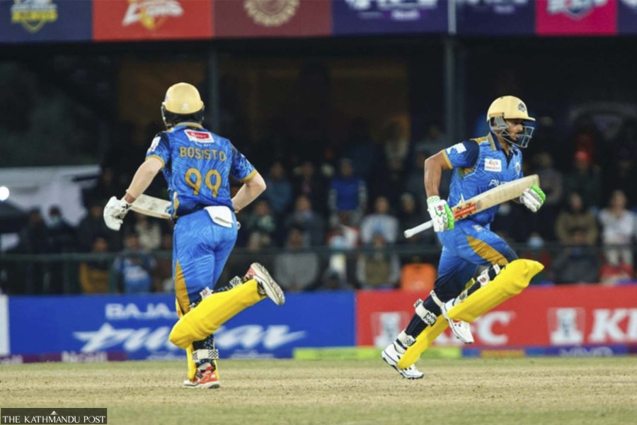 Karnali Yaks post 161-run target against Biratnagar Kings in NPL