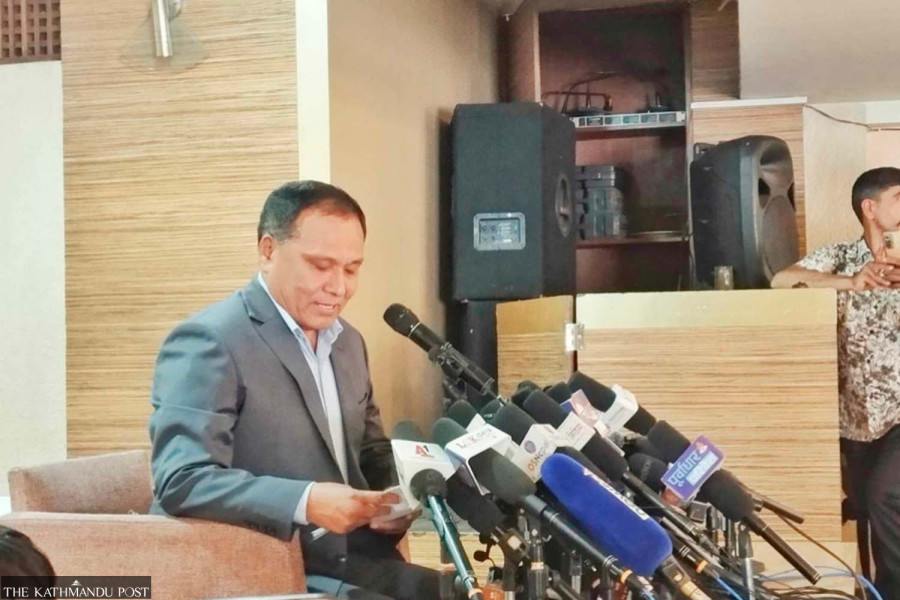 Ghising says state power was used to remove him