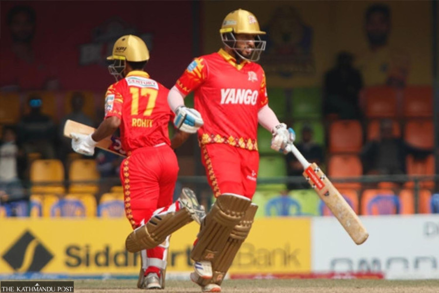 Lumbini Lions set 144-run target against Sudurpaschim Royals