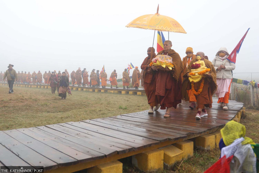 Pilgrimage retraces Mahaprajapati Gautami’s ancient path