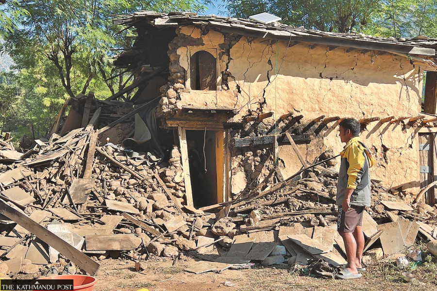 Two years on, quake-hit families in Rukum West still waiting for reconstruction