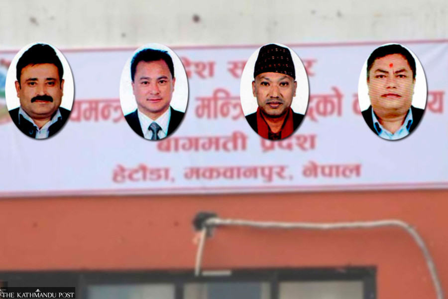 Congress rift deepens in Bagmati as four ministers quit