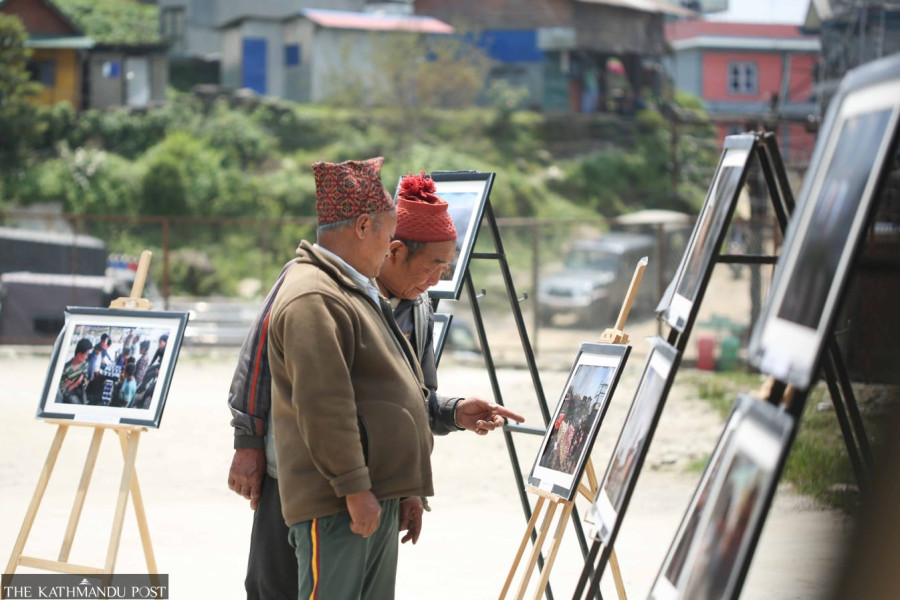 Barpak marks decade of Gorkha earthquake with photo exhibition