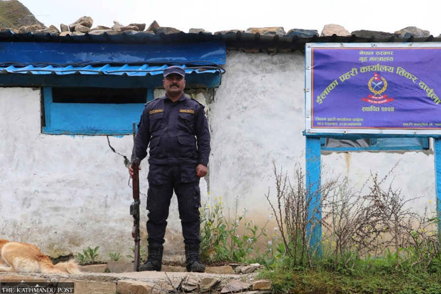 Tinkar border point with China left unguarded