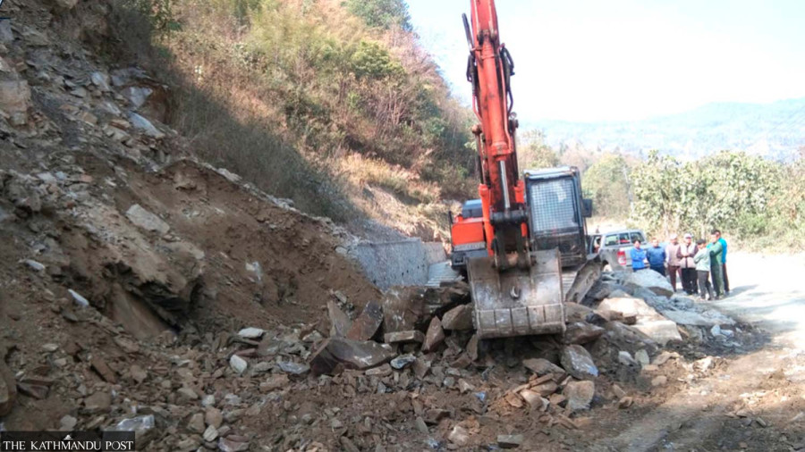 Delays plague national pride, strategic road projects in Baglung