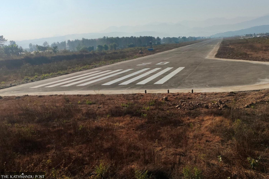Surkhet Airport closed until Saturday due to water leak on runway