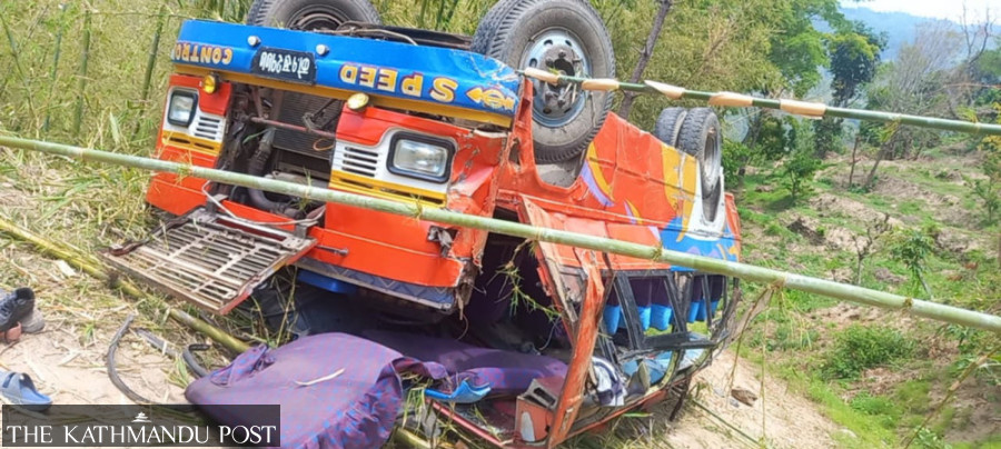 Death toll in Dhankuta bus accident rises to three