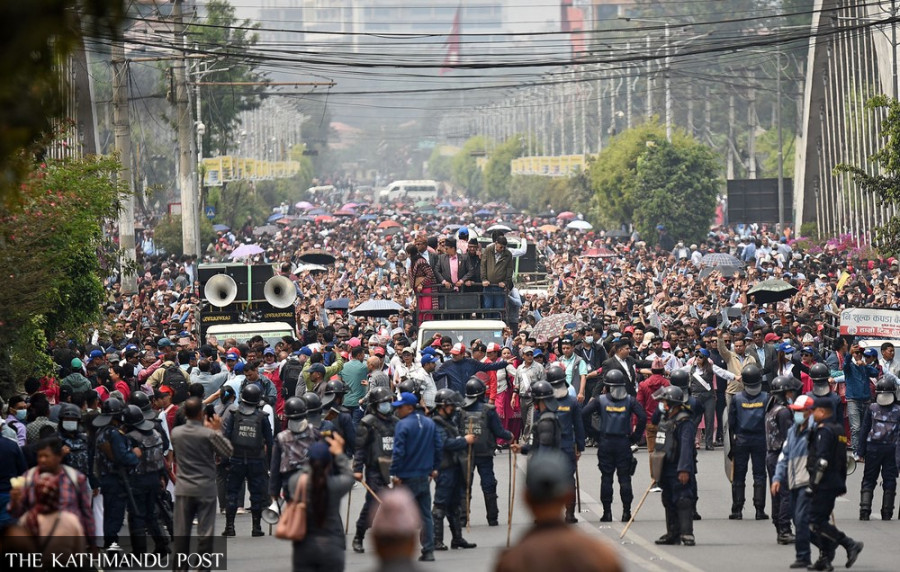 Frustrated by leaders, not democracy