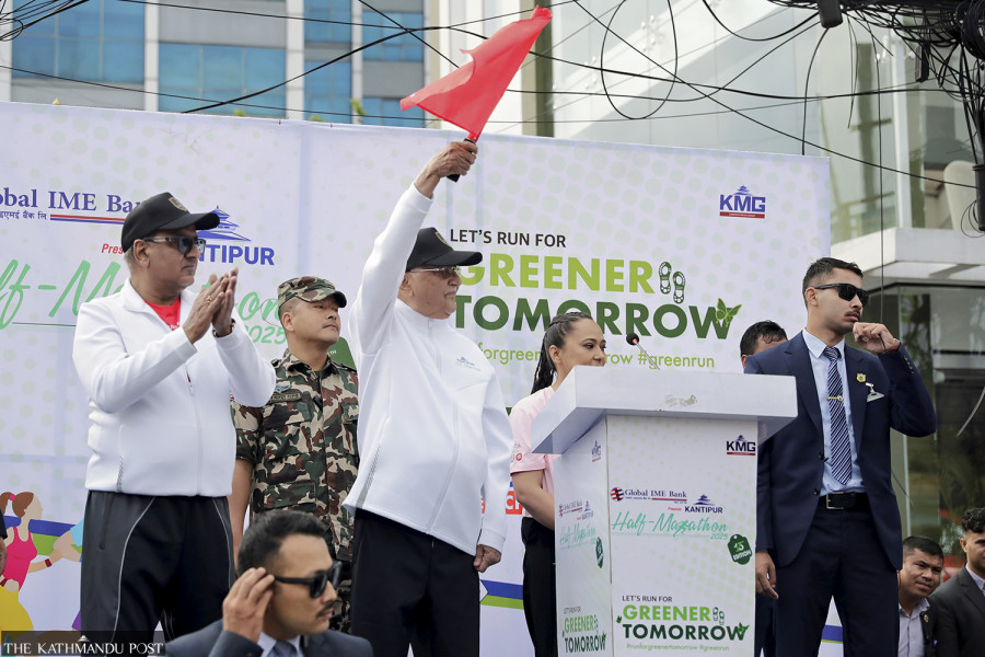 Kantipur Half-Marathon ends with message for a greener future