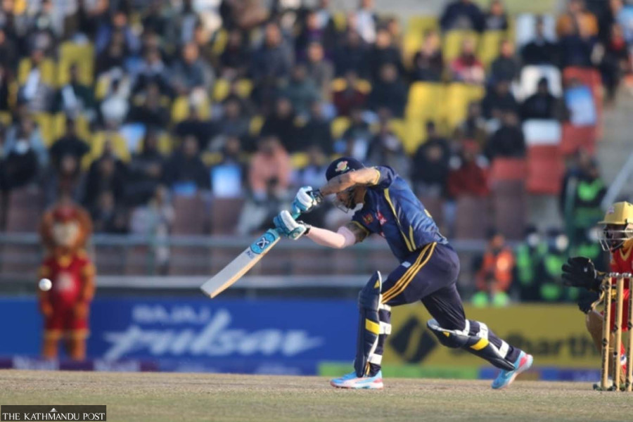 Biratnagar Kings set 145-run target against Lumbini Lions