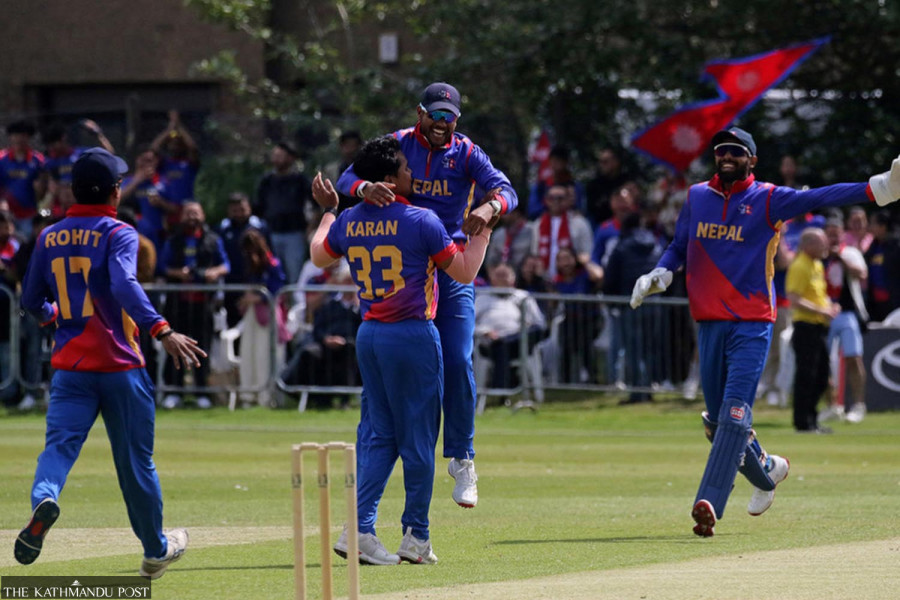 Nepal beat Scotland by two wickets in low-scoring thriller in Glasgow