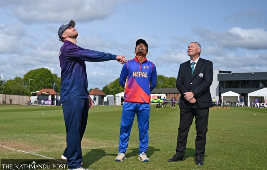 Nepal bowl first against Scotland in League 2 clash at Dundee