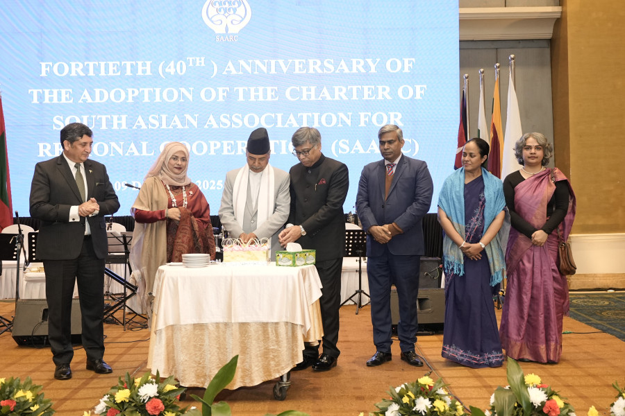 SAARC marks 40th anniversary with diplomatic reception in Kathmandu