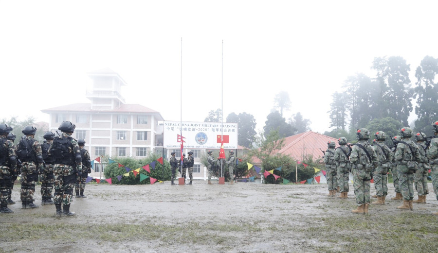 Joint Nepal-China military drill begins in Kathmandu
