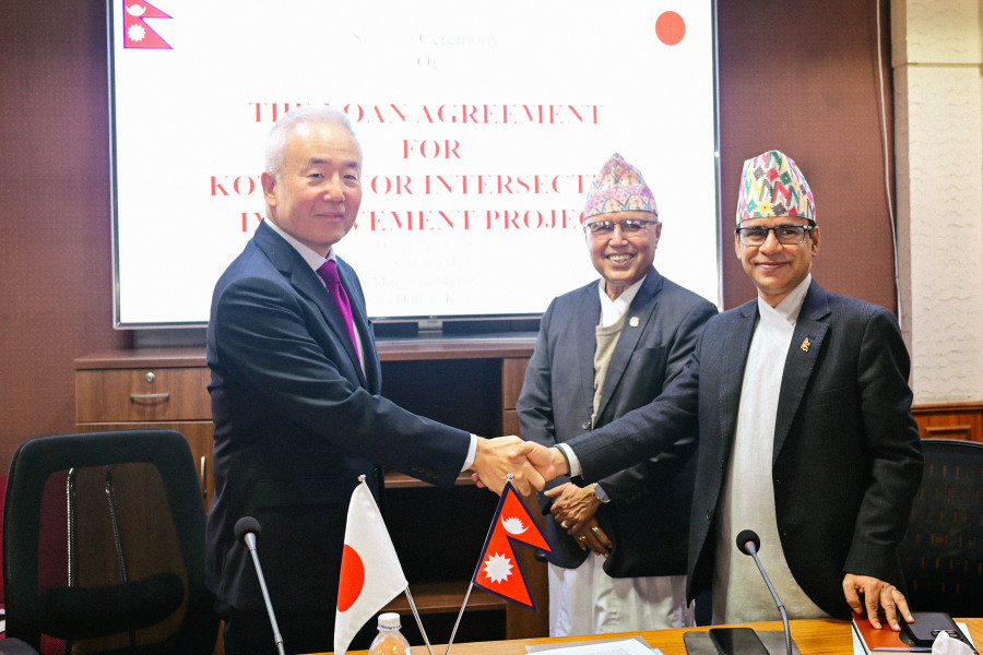 Nepal-Japan sign Rs31 billion loan deal to upgrade Koteshwar intersection