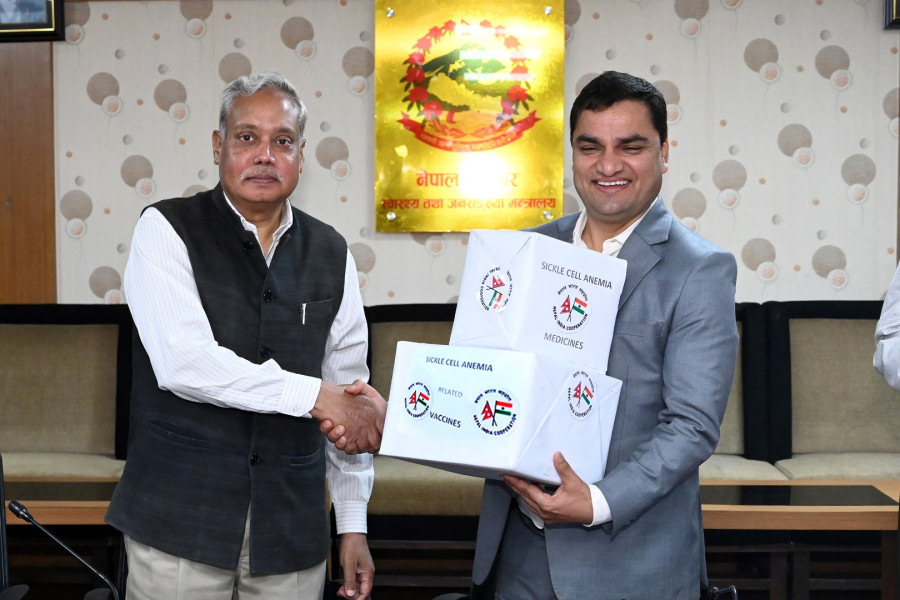 India hands over vaccines to Nepal for sickle cell and thalassemia