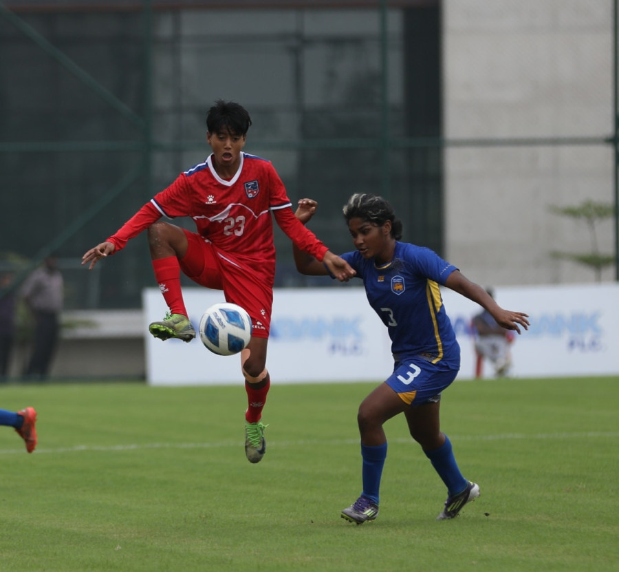  Nepal thrash Sri Lanka 7-0 for third win in SAFF U-20 Women’s Championship