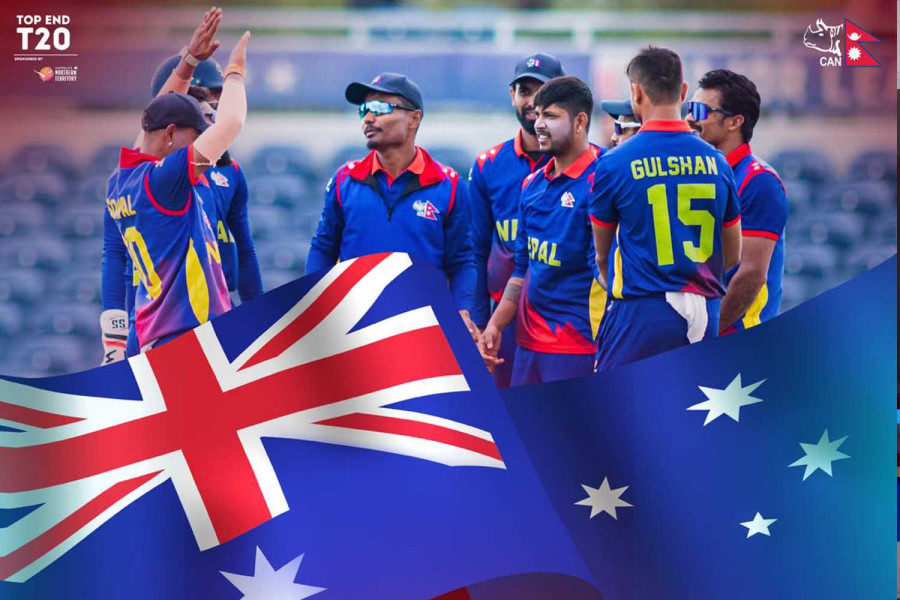 Nepal men’s team to participate in Aussies’ Top End T20 Series