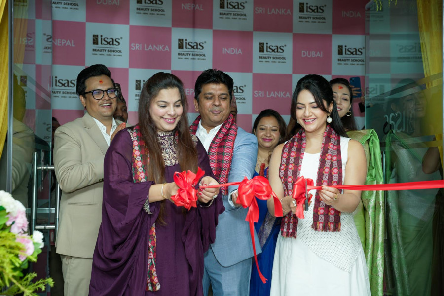 Bhakti Sapke launches International School of Aesthetics and Spa in Kathmandu