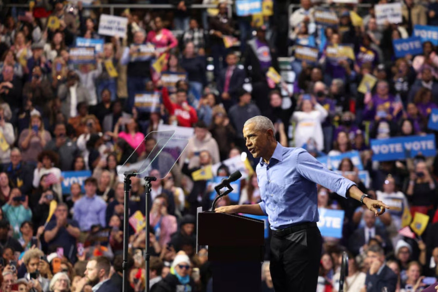 Obama tells Democrats to push back against Trump’s ‘lawlessness and recklessness’