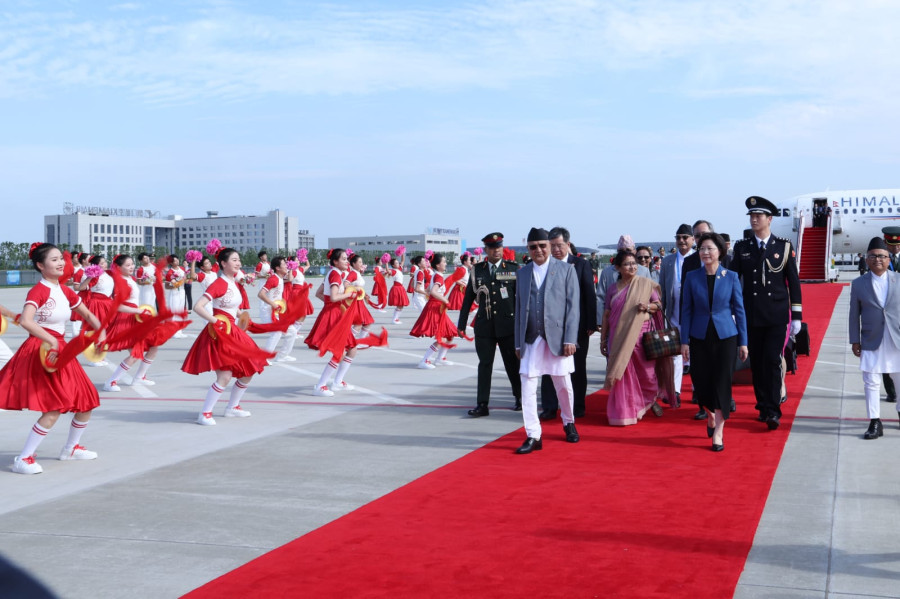 Prime Minister Oli meeting Chinese President Xi today