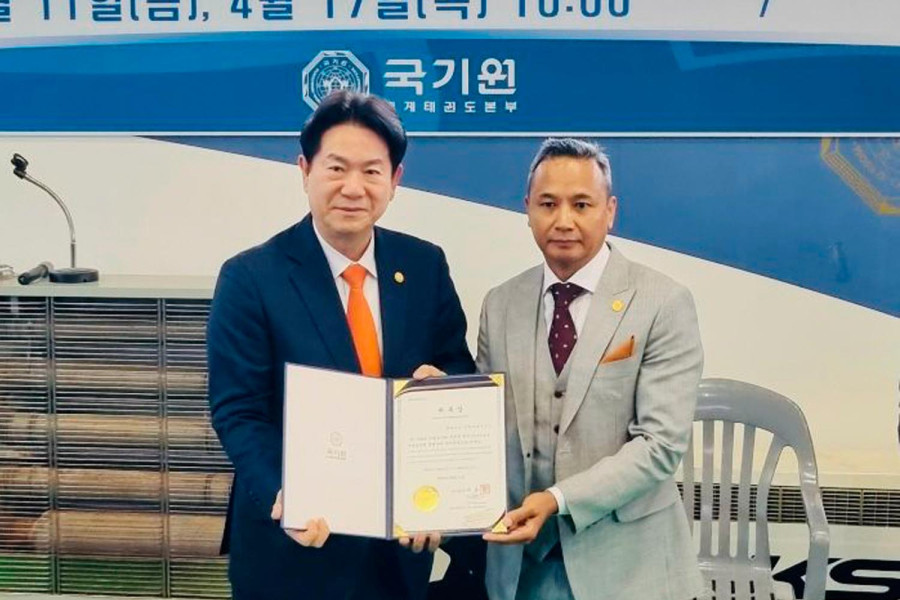 Chhetri vice chairman of Kukkiwon Int’l Committee