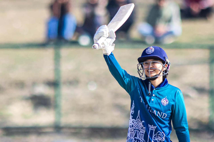 Koncharoenkai’s unbeaten half-century powers Thailand to eight wicket win over Netherlands