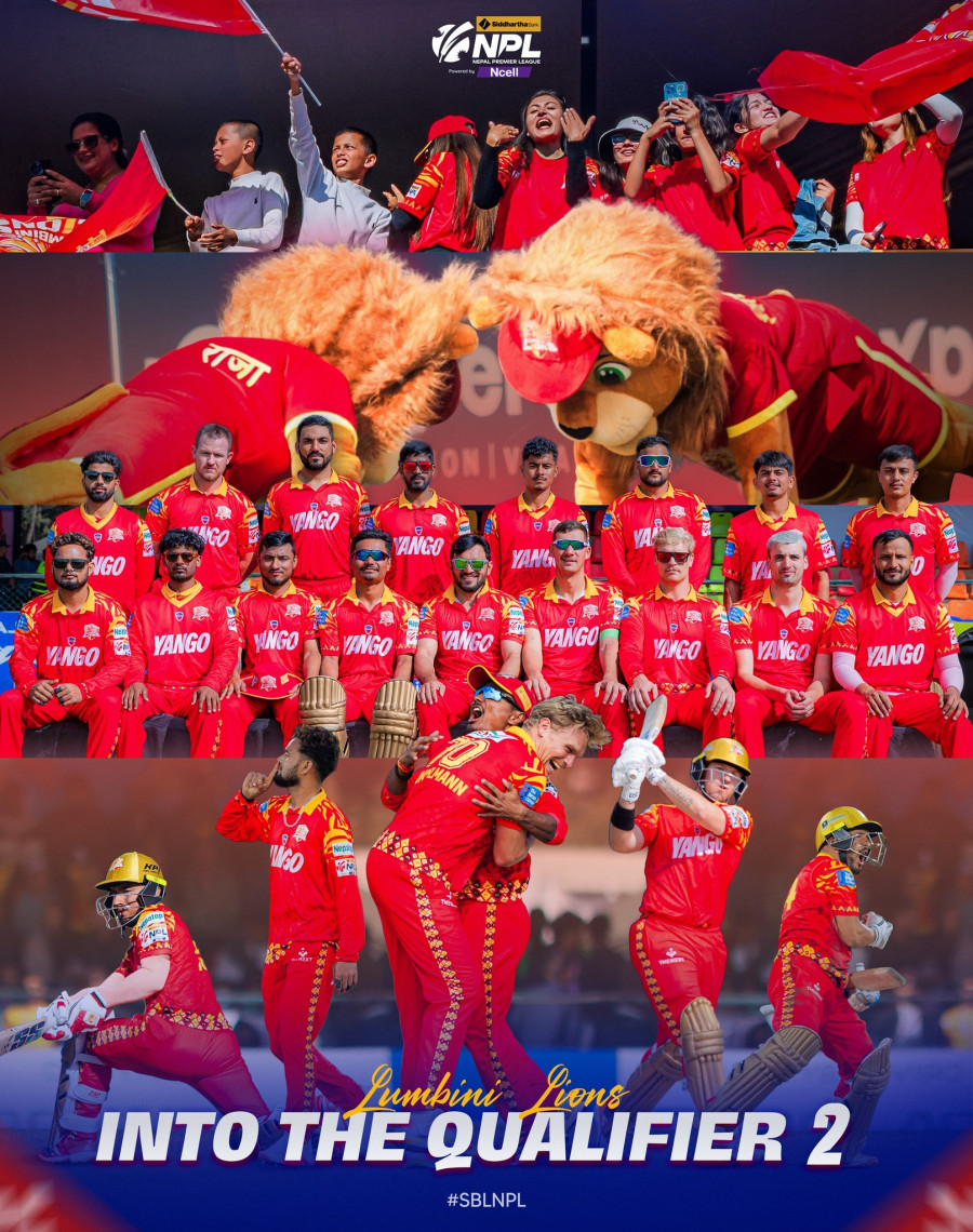 Lumbini defeat Kathmandu to set up Qualifier 2 clash with Biratnagar