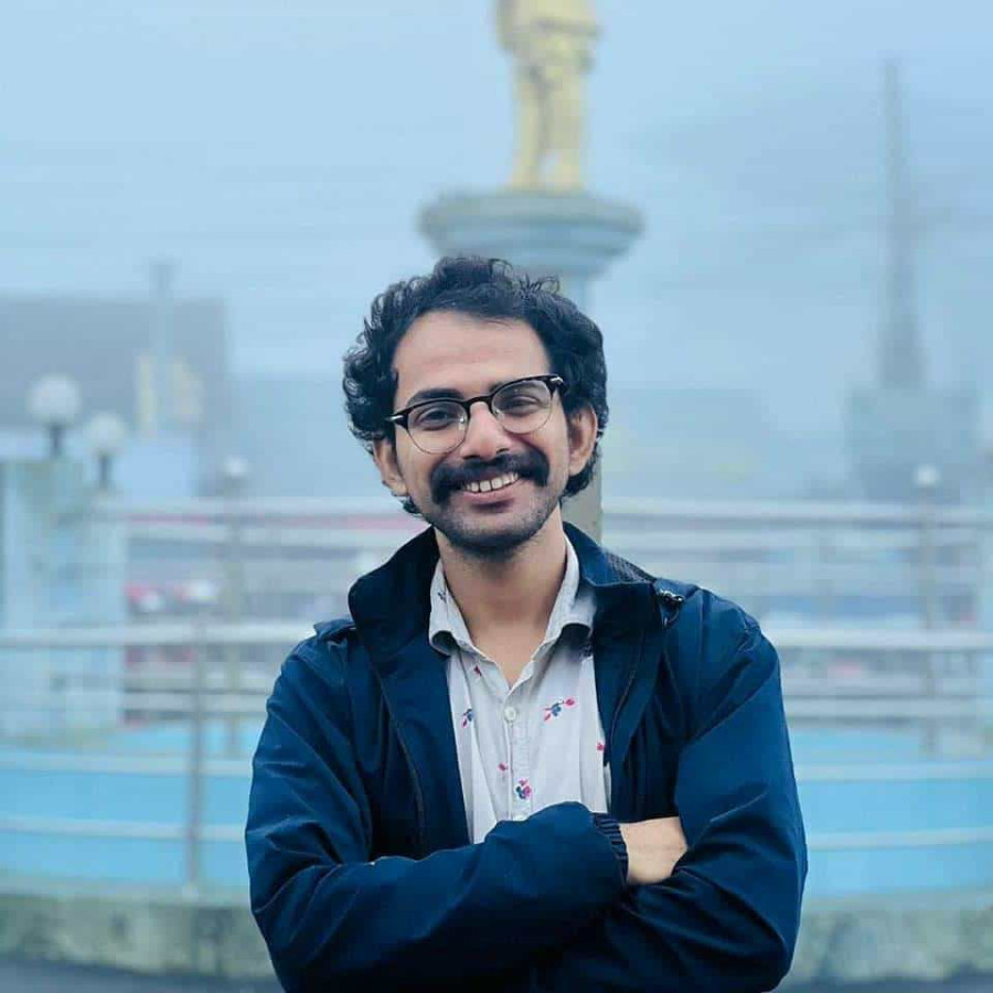 Pursuing art at his own pace