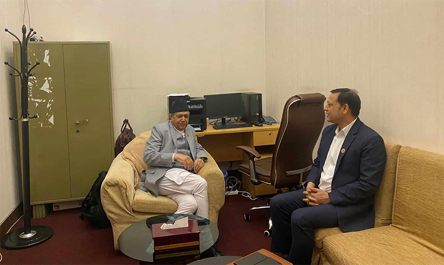 Speaker holds talks with RSP to end House obstruction