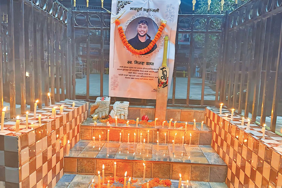 Nepali cricket fraternity reacts to Meenash Thapa’s death