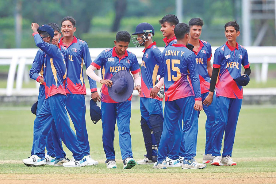 Nepal trounce Bhutan to reach semi-finals unbeaten
