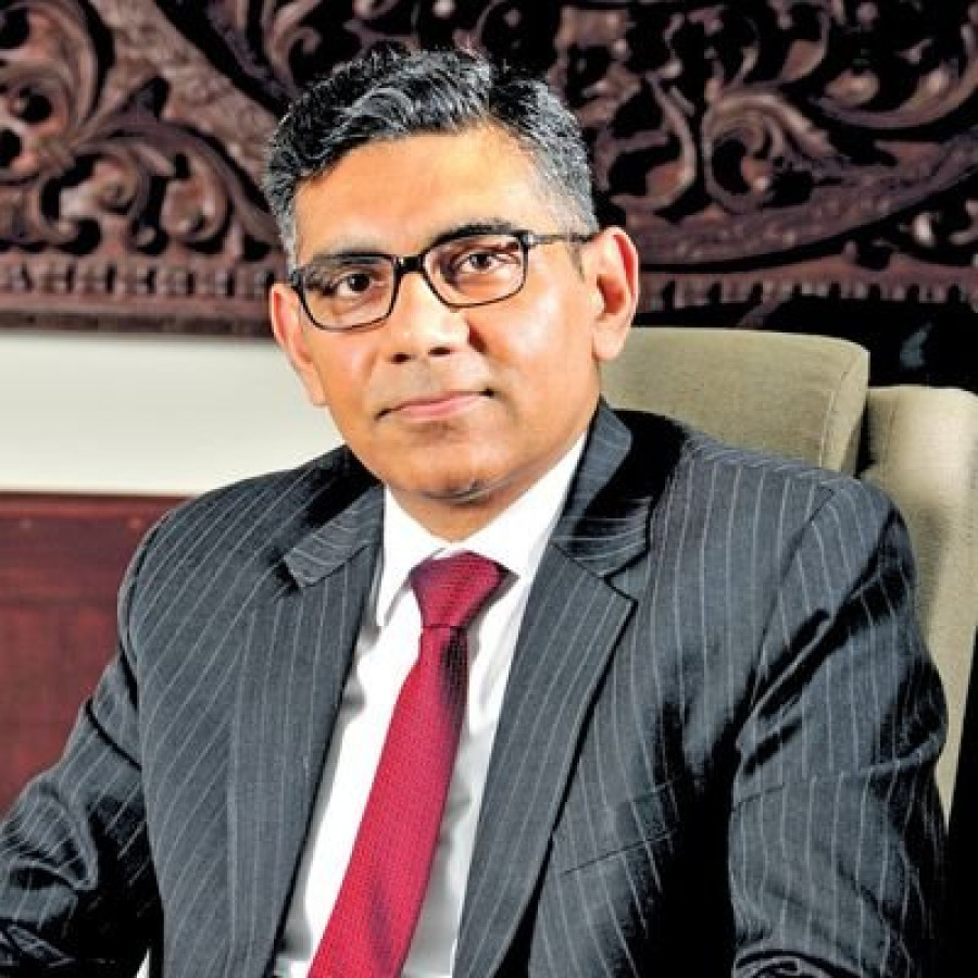 Senior Indian official Munu Mahawar in Kathmandu