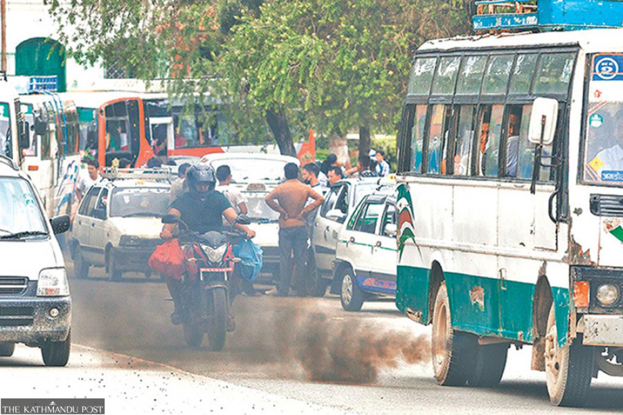 Kathmandu yet to resume vehicle emissions testing halted since mid-July