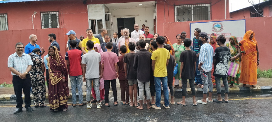 16 Nepali children rescued from India reunited with families