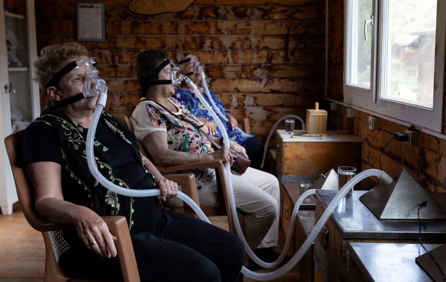 Air from beehives comforts patients in Turkey