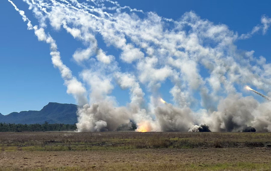 Australia fires first HIMARS long-range rocket in war game with US
