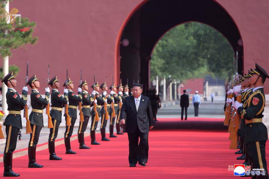 North Korea’s Kim says he is open to talks if US drops denuclearisation demand