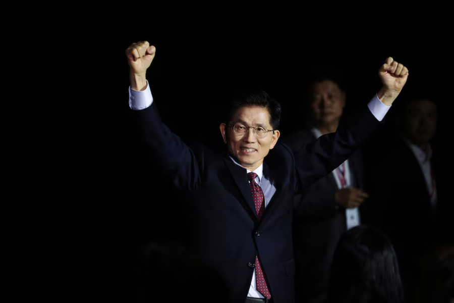 South Korea’s conservatives pick hardline Kim Moon-soo as presidential candidate