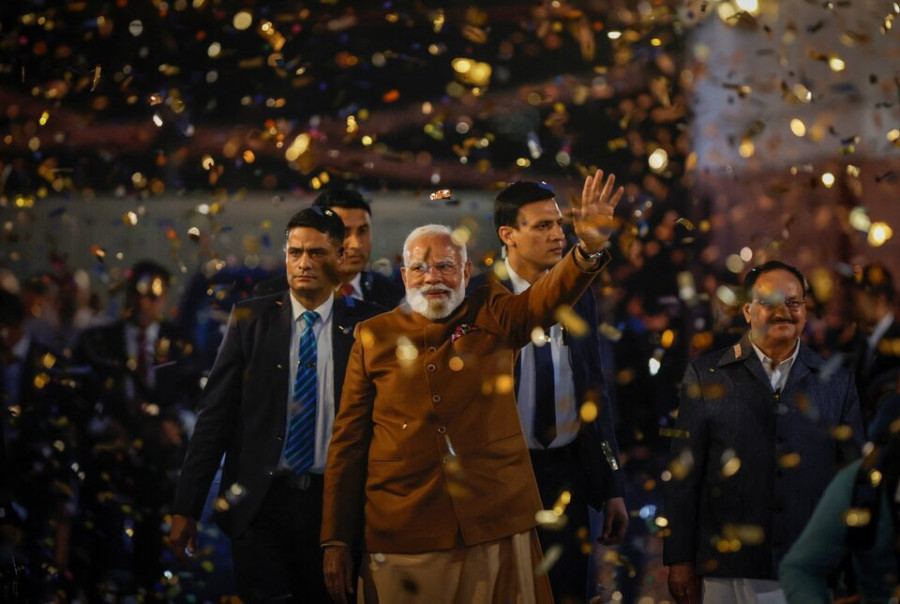 Indian PM Modi’s party wins election in capital after 27 years out of power