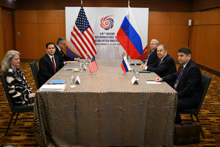 Rubio meets Russia’s Lavrov in Kuala Lumpur