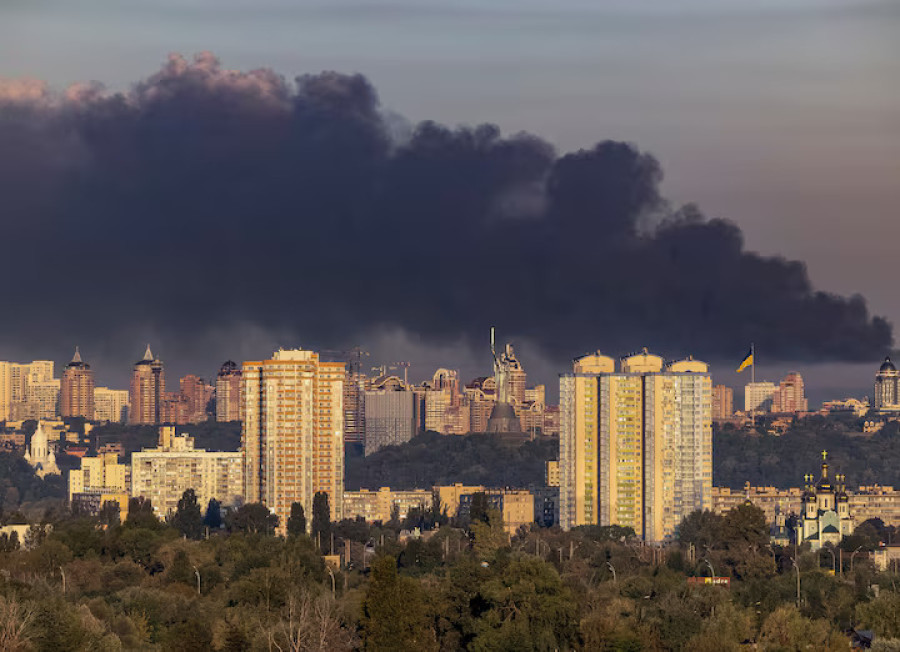 Russia says it struck Ukrainian military targets with drones, missiles and aircraft