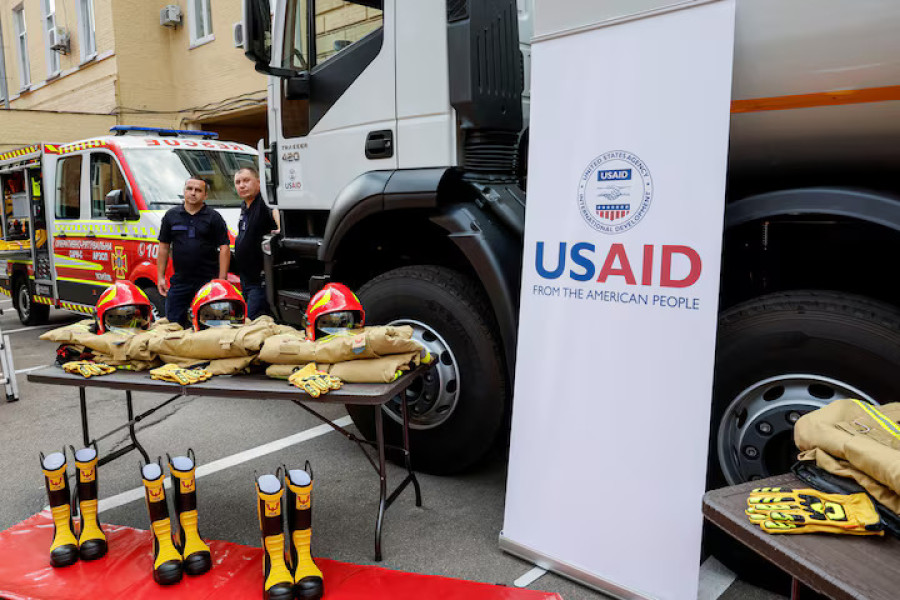 Ukraine aid groups cut services, scramble for cash after US funding shock