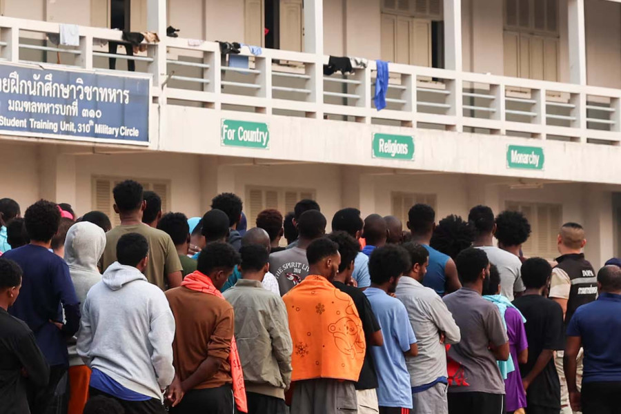 Thai, Cambodian police free 215 foreigners in scam centre raid